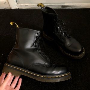 black doc martens